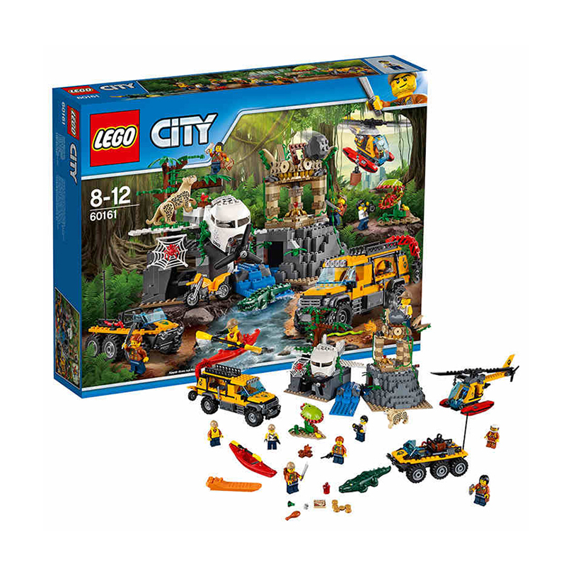 lego 乐高 city 城市系列 60161 丛林勘探场