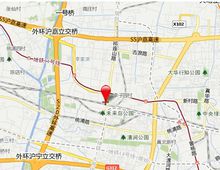上海国际包装印刷城地理位置图