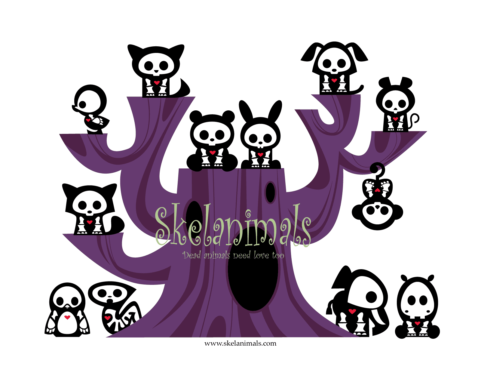 Skelanimals全家福 Skelanimals全家福