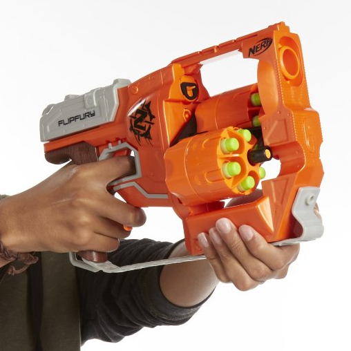 nerf zombie strike flipfury blaster 僵尸来袭系列 玩具枪【已过期