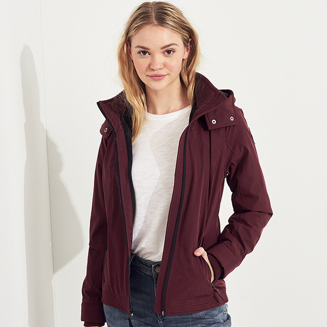 hollister 209087 女士抓绒夹克 *2件