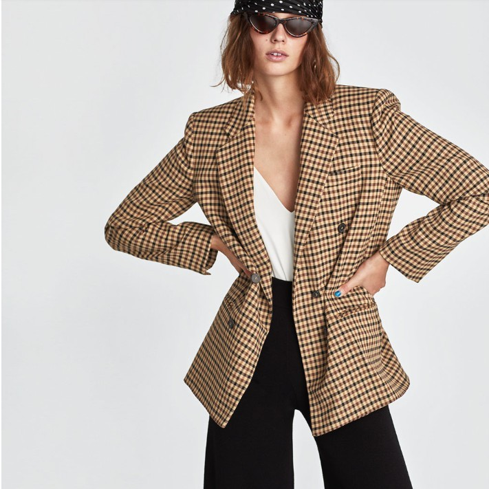 zara 02071613707 女士西装外套